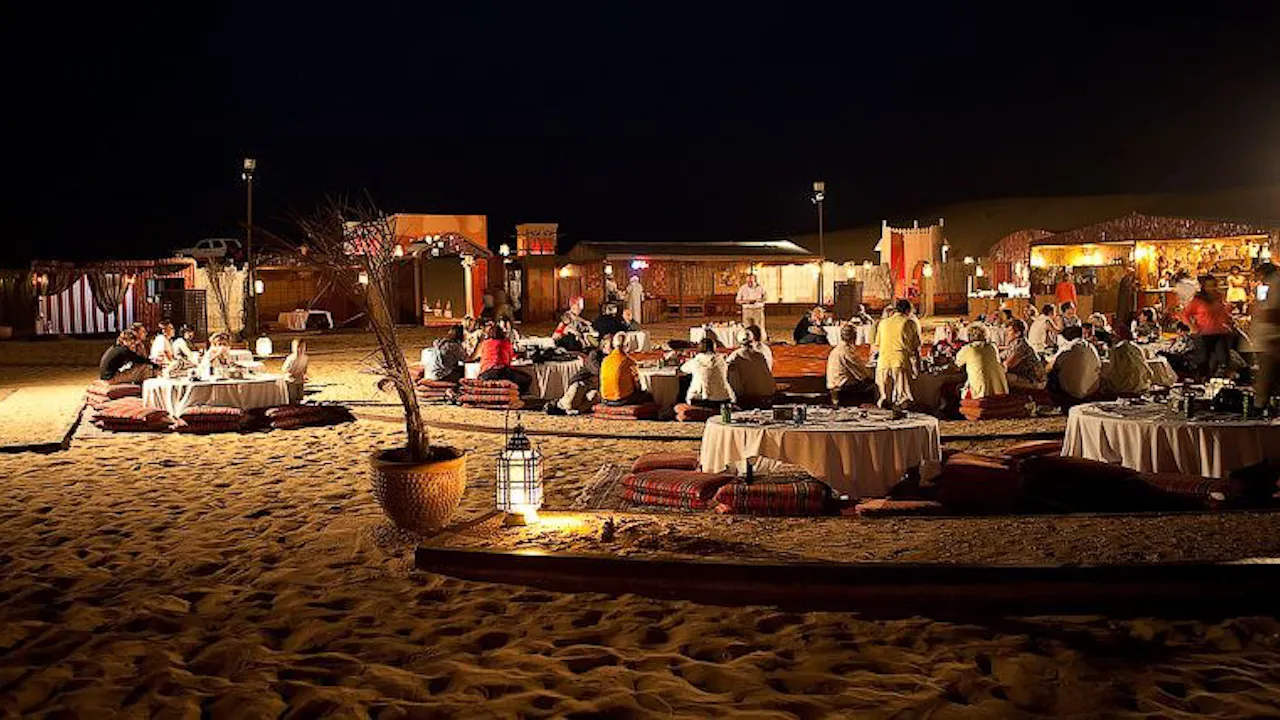 dubai evening safari