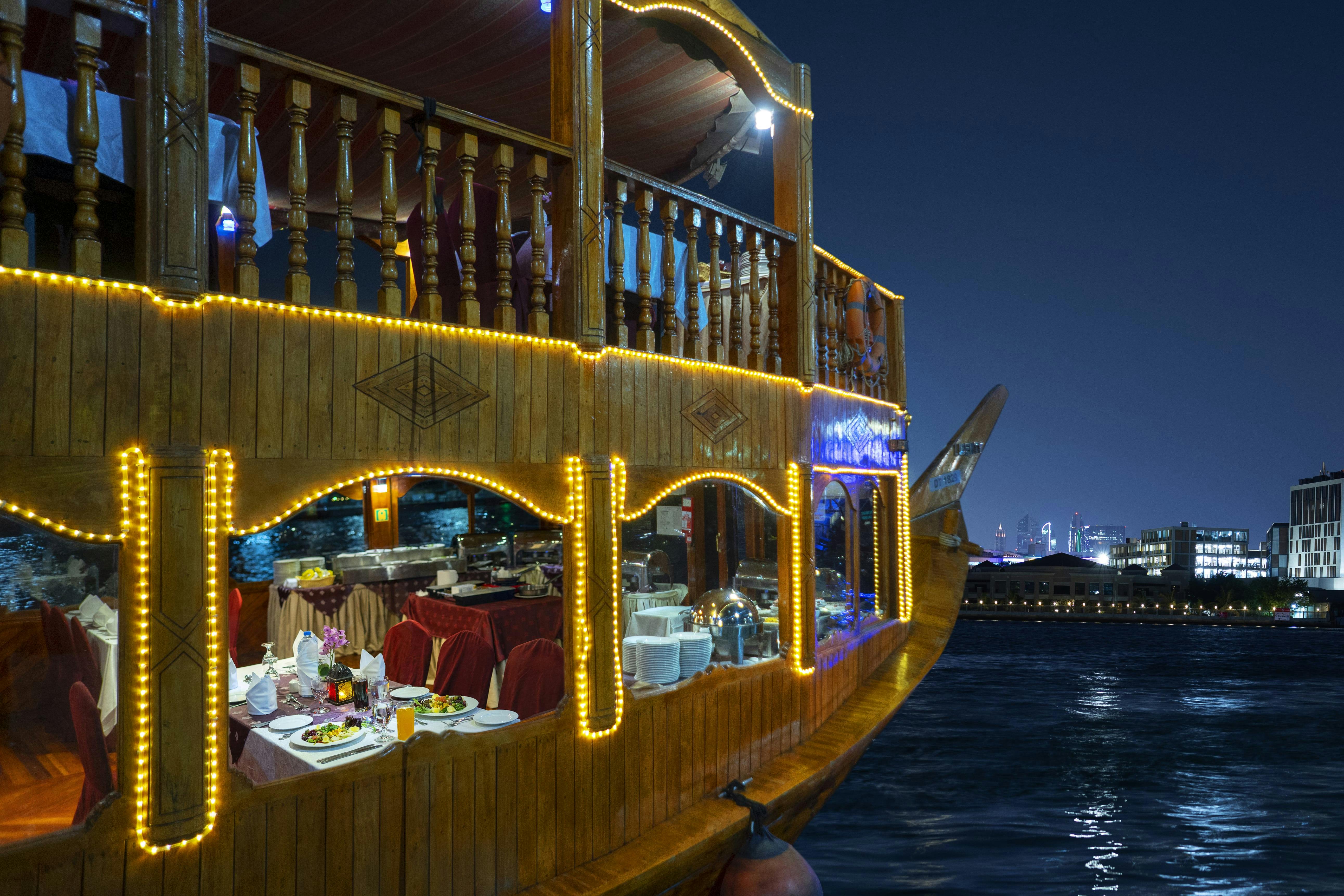 Classic Dhow Cruise Dinner at Dubai Creek