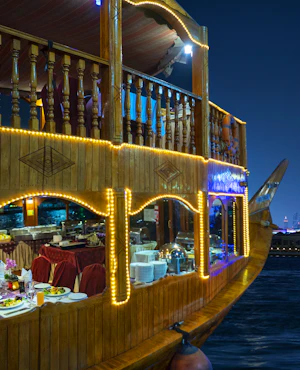 Classic Dhow Cruise Dinner at Dubai Creek