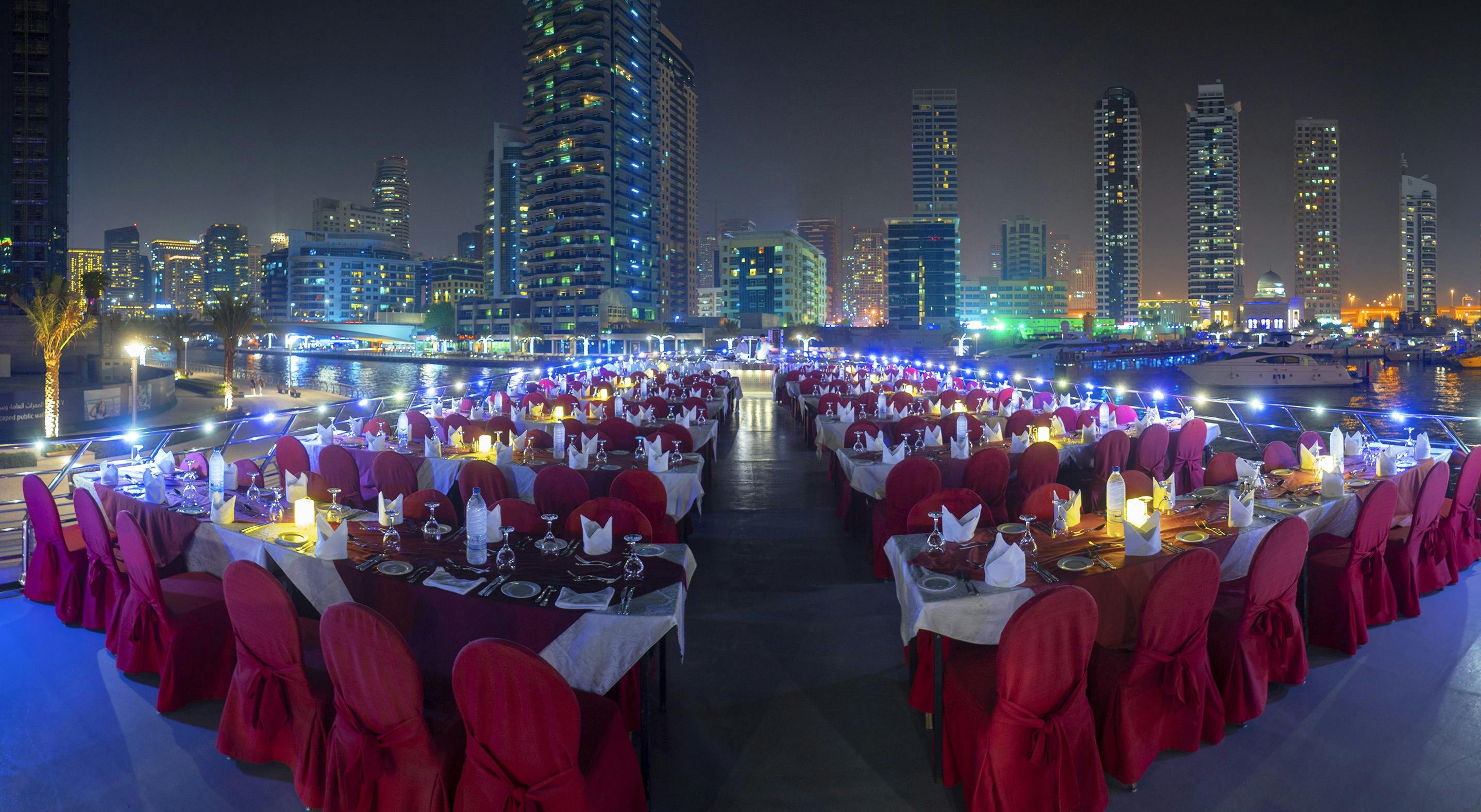 Royal Dinner Dhow Cruise at Dubai Marina Category
