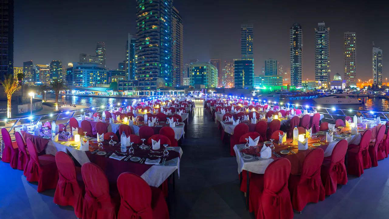 Royal Dinner Dhow Cruise at Dubai Marina Category
