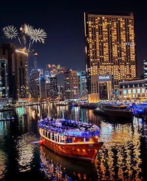 Royal Dhow Cruise Dinner at Dubai Marina