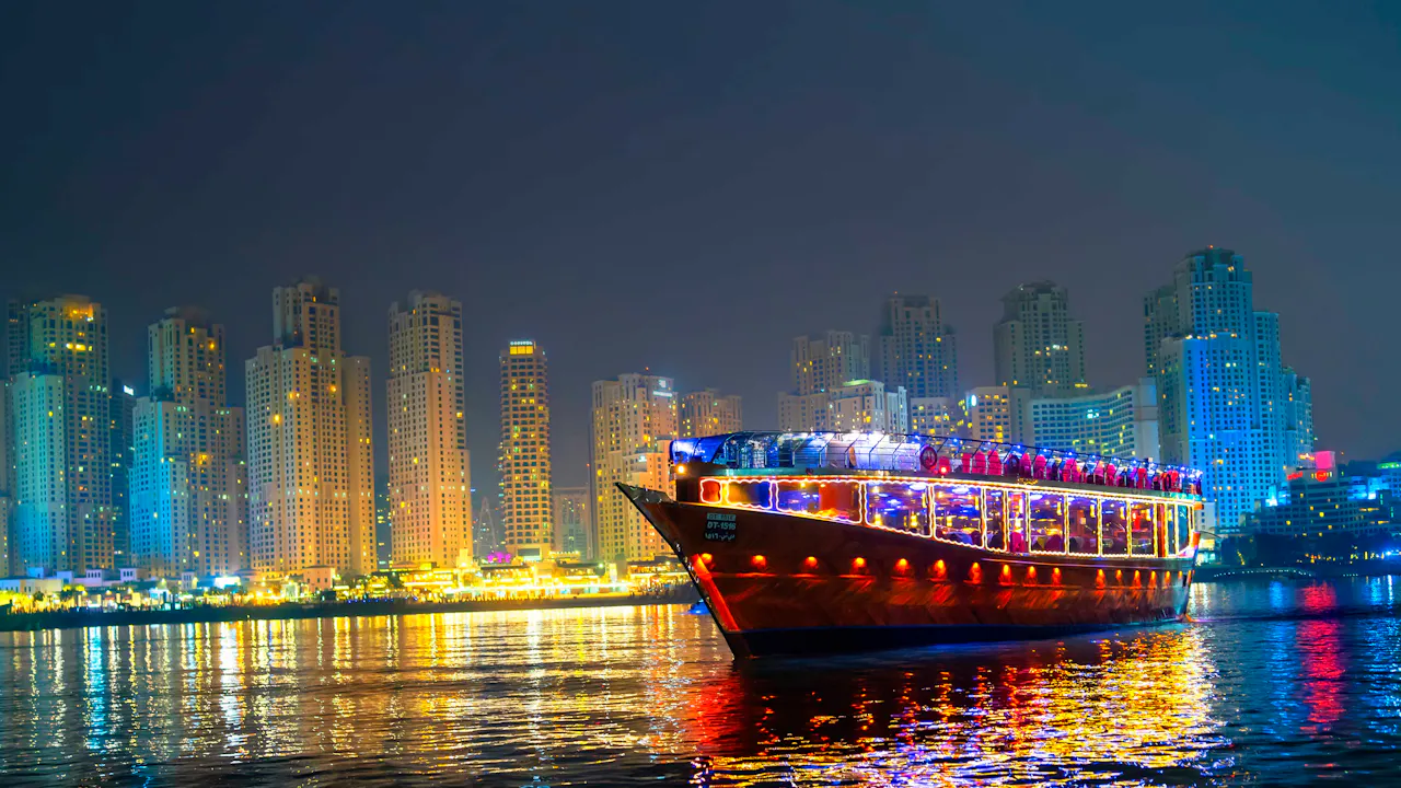Royal Dinner Dhow Cruise at Dubai Marina Price