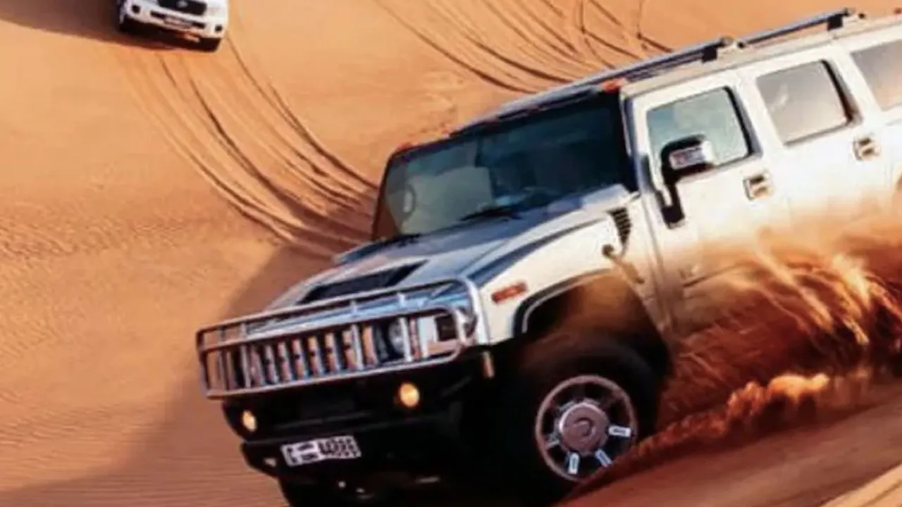 Hummer Desert Safari with BBQ Dinner