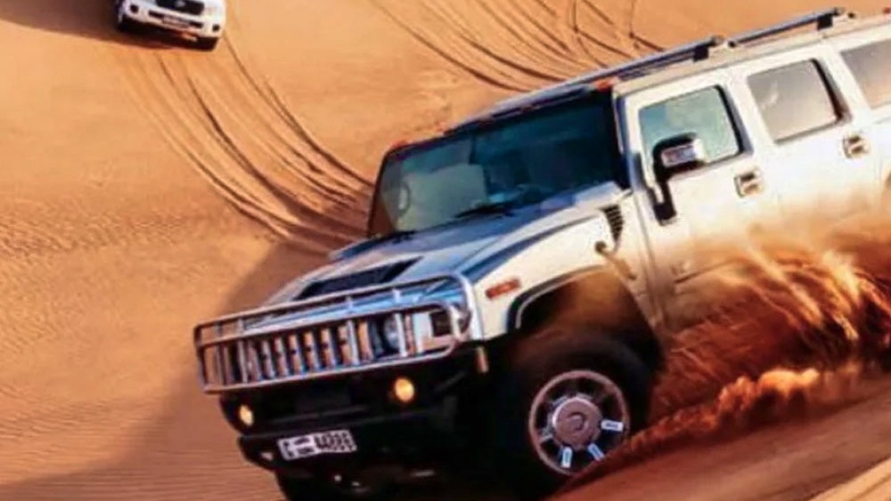 Hummer Desert Safari with BBQ Dinner