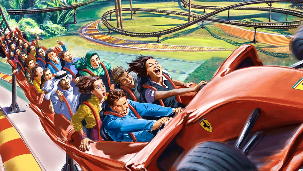 Ferrari World Abu Dhabi  Location