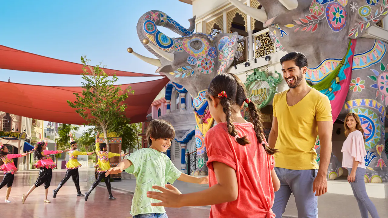 Dubai Parks and Resorts: Two Parks Pass Ticket