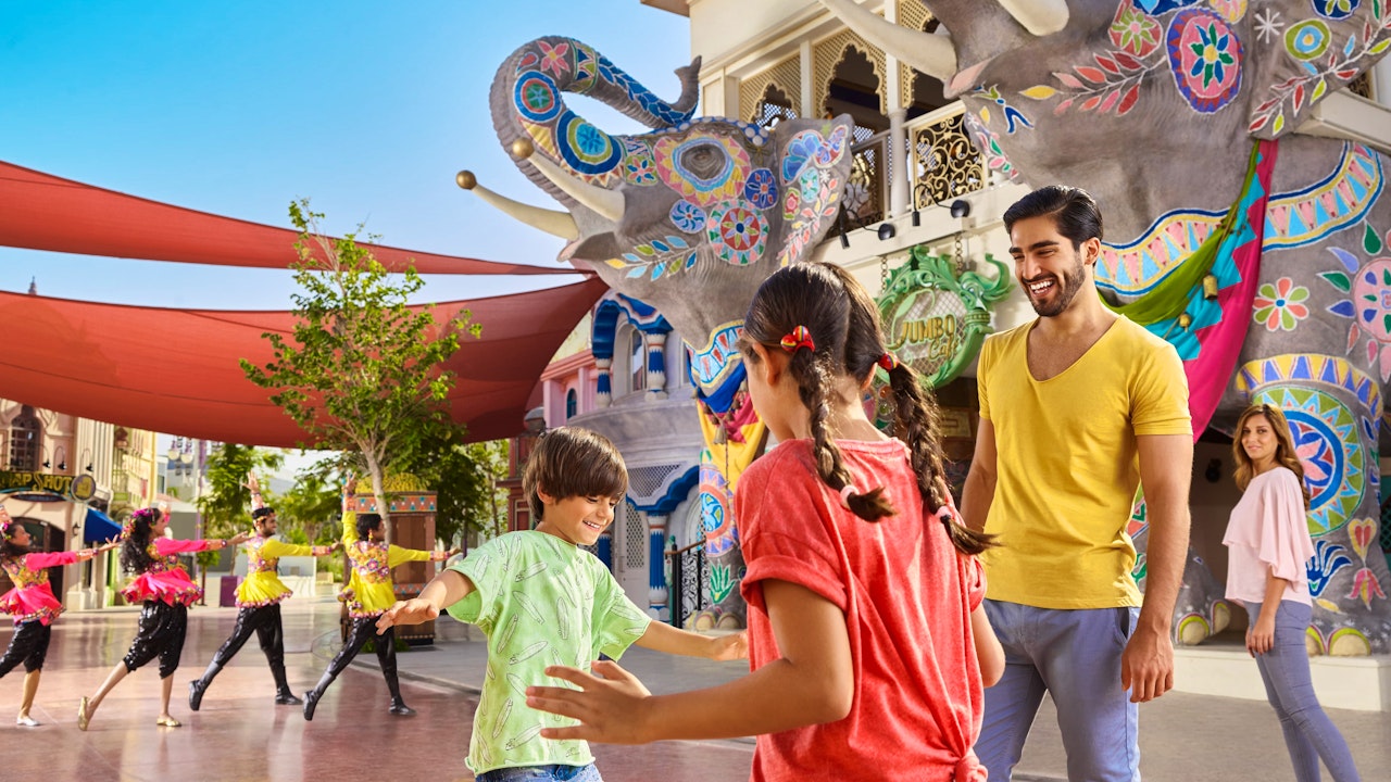 Dubai Parks and Resorts: Two Parks Pass Ticket