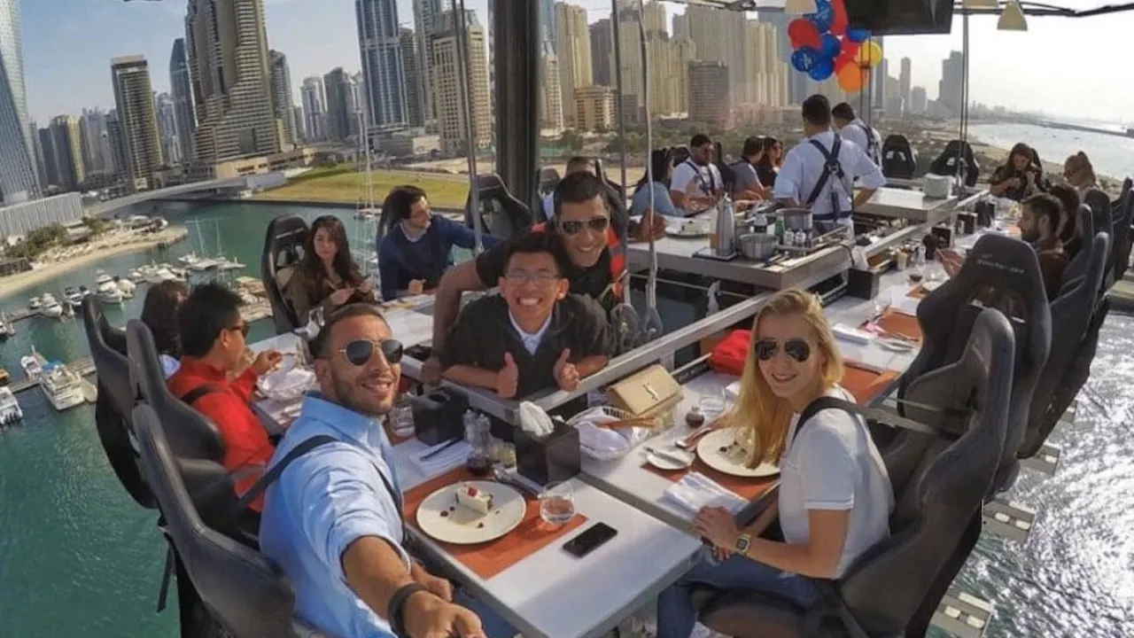 dinner in the sky dubai price