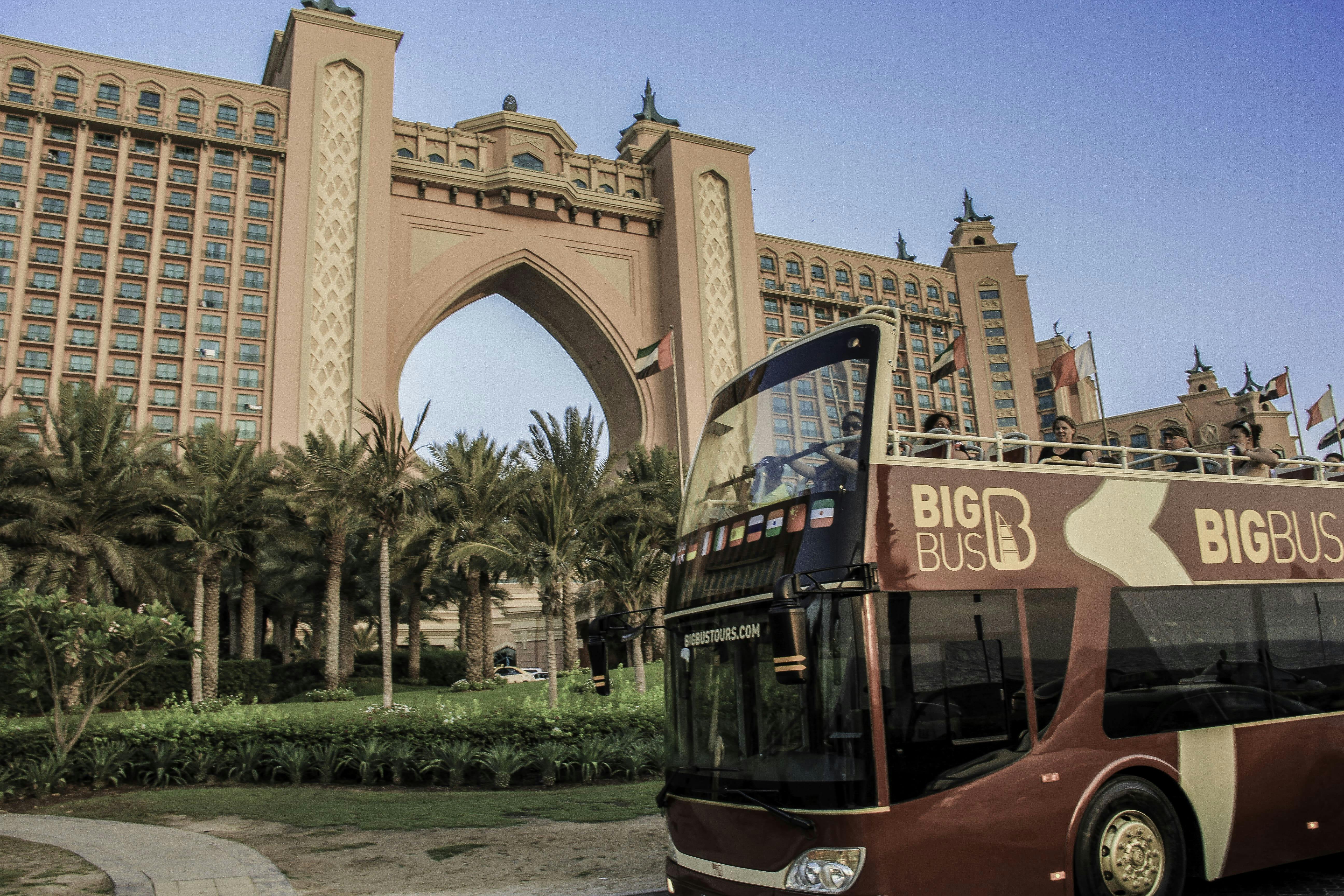 Big Bus Dubai: 1/2/5 Days Hop-On-Hop-Off Tour 