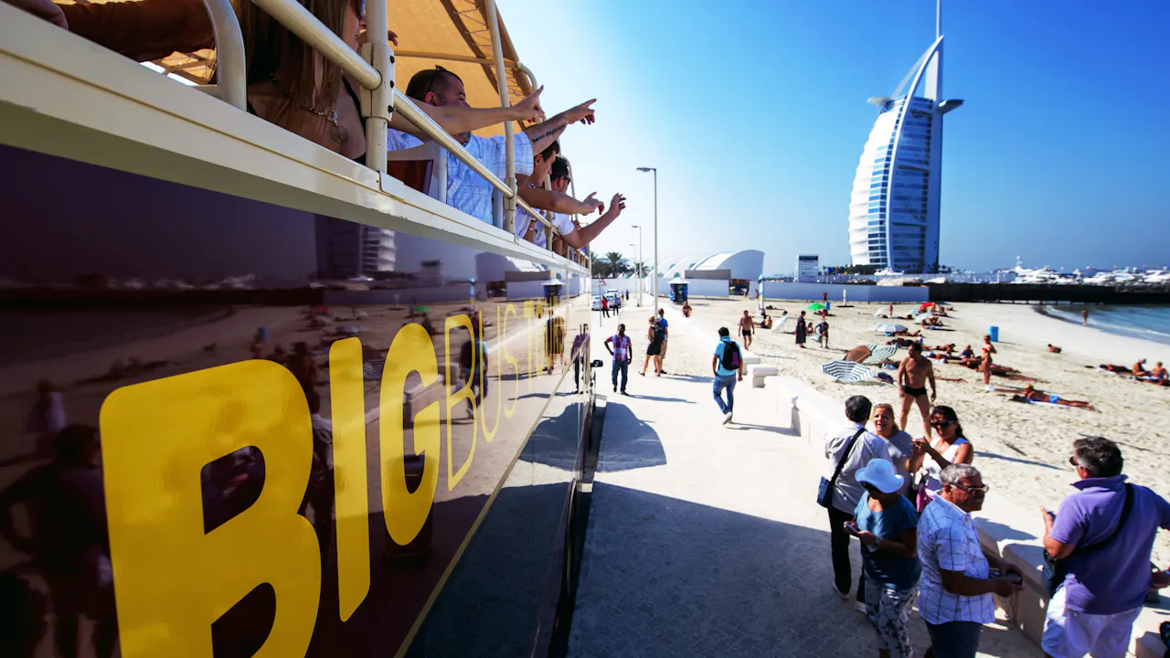 Big Bus Dubai: 1/2/5 Days Hop-On-Hop-Off Tour Location