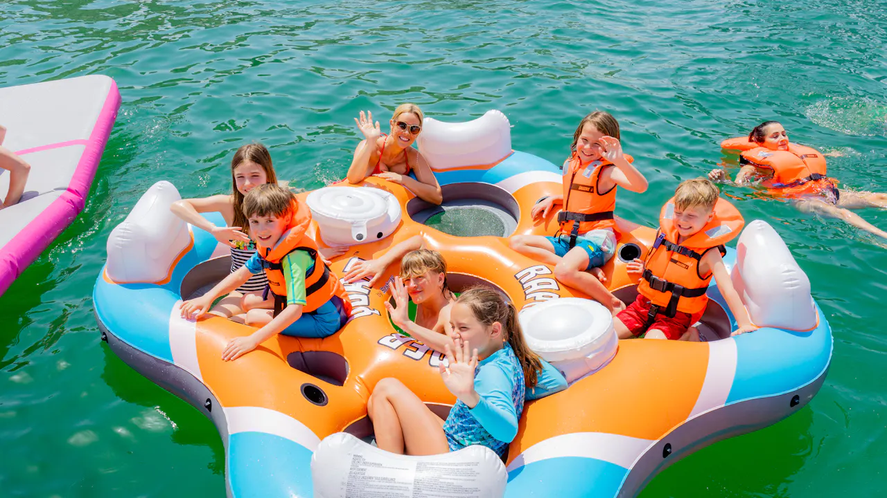 4-Hour Yacht Cruise in Dubai Marina with BBQ Lunch & Inflatable Slide Discount