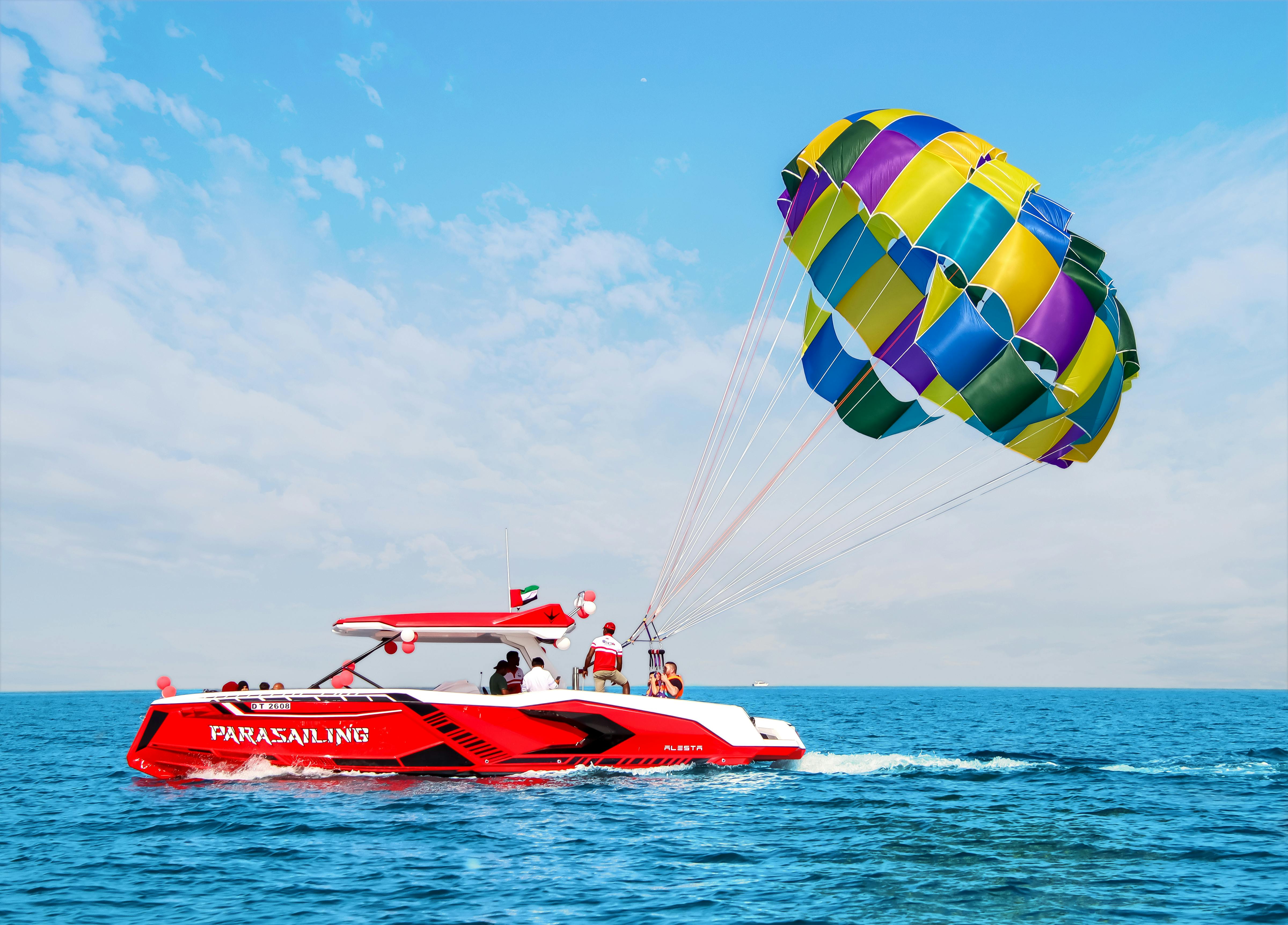 Parasailing Adventure at JBR Beach Location