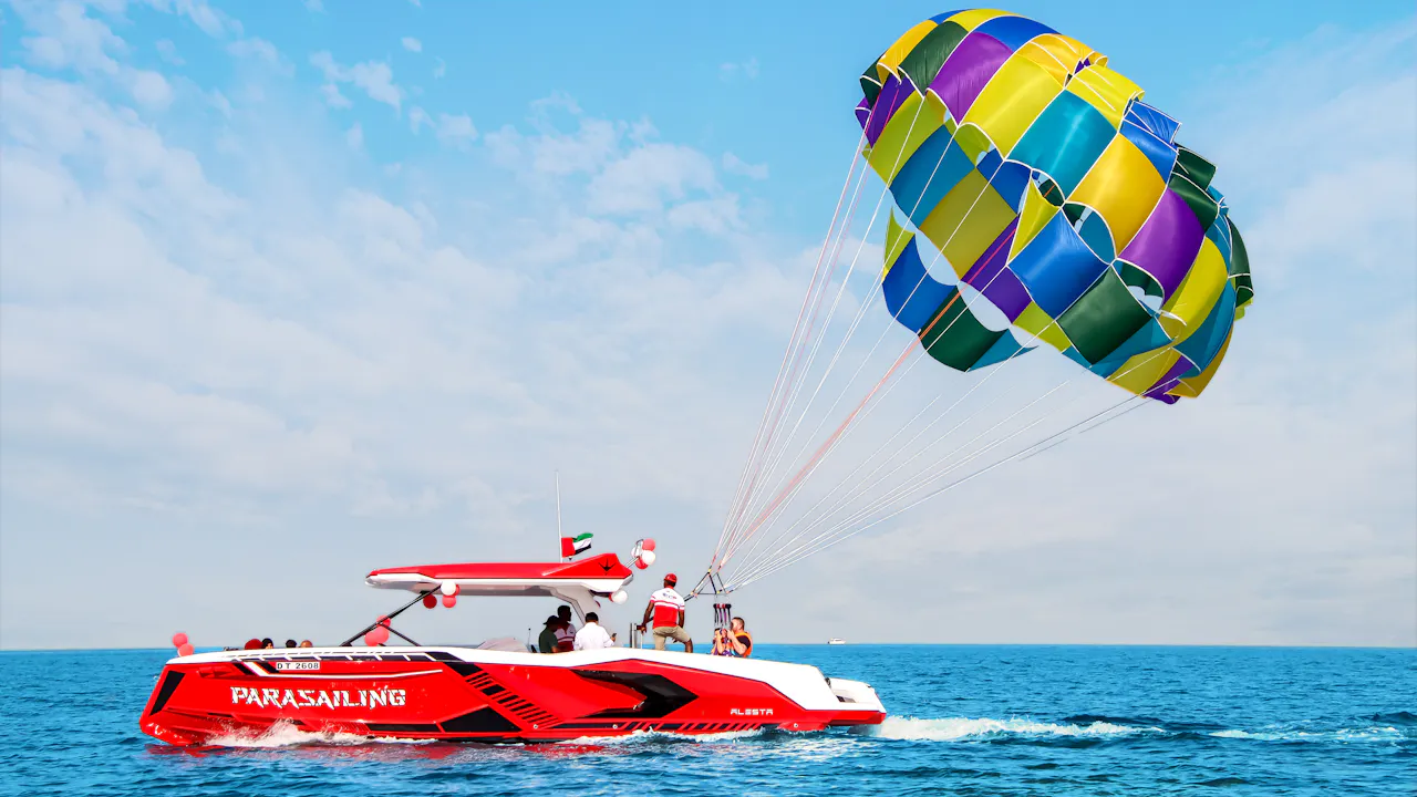 Parasailing Adventure at JBR Beach Location