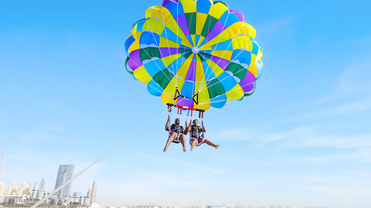 Parasailing Adventure at JBR Beach