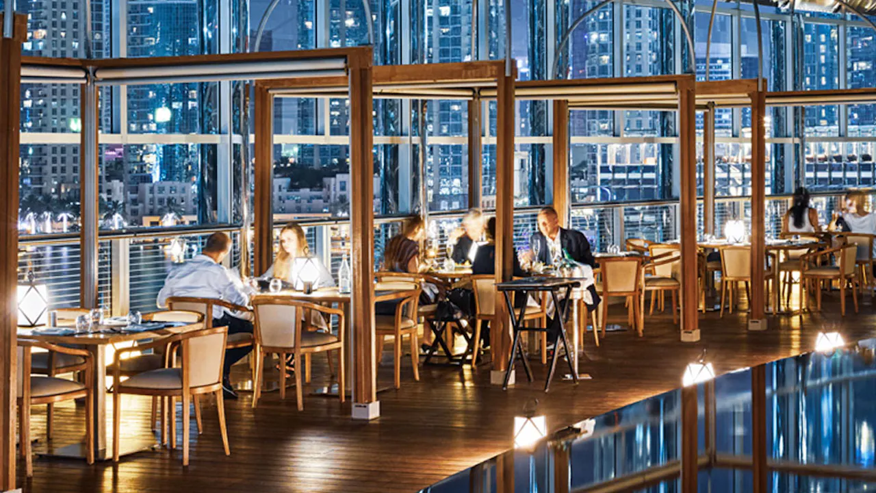 Burj Khalifa with Armani Meal Price
