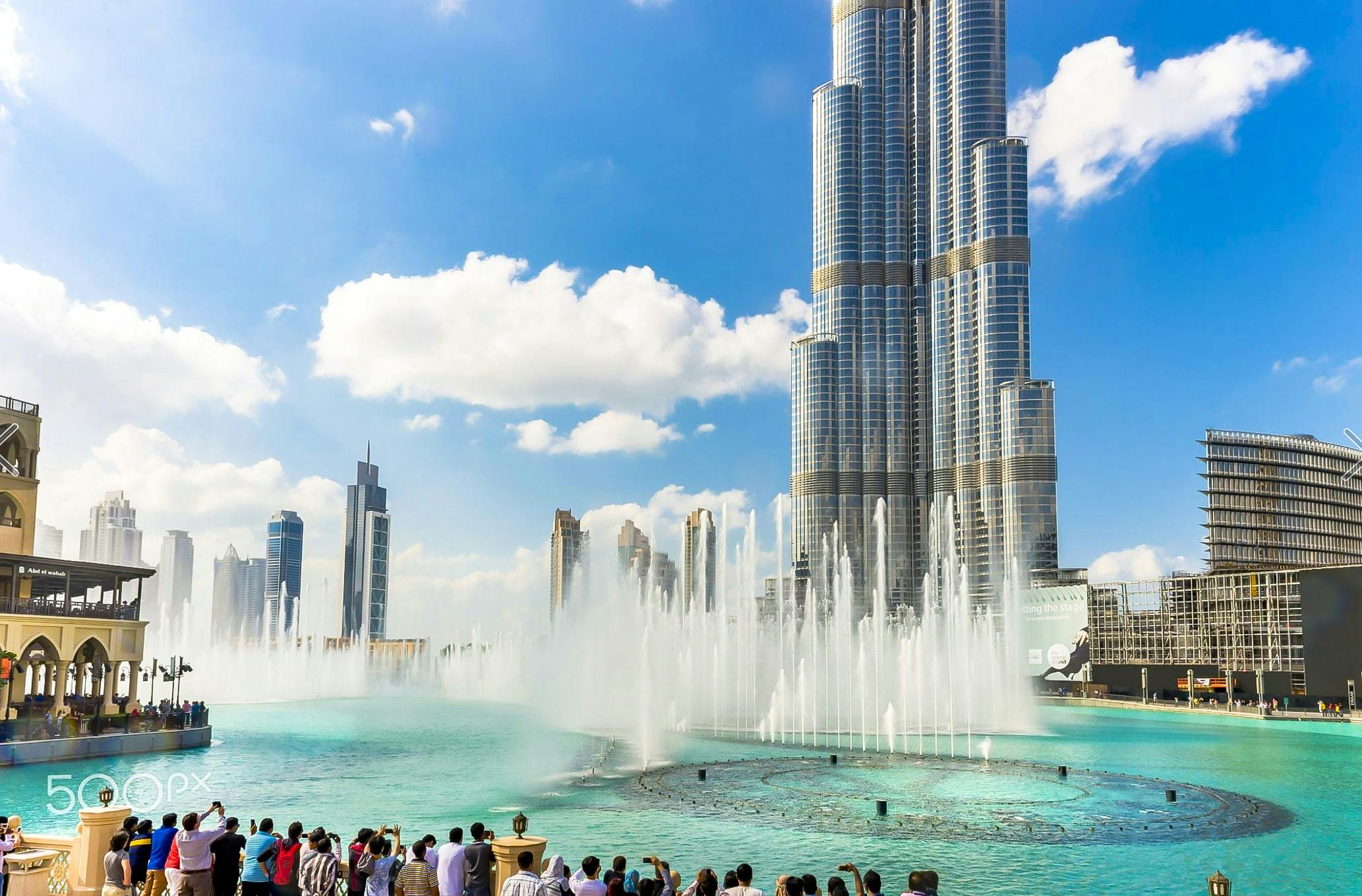dubai fountain boardwalk price