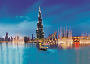 The Dubai Fountain Show and Lake Ride Tickets