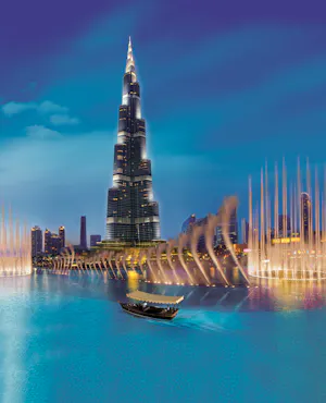The Dubai Fountain Show and Lake Ride Tickets