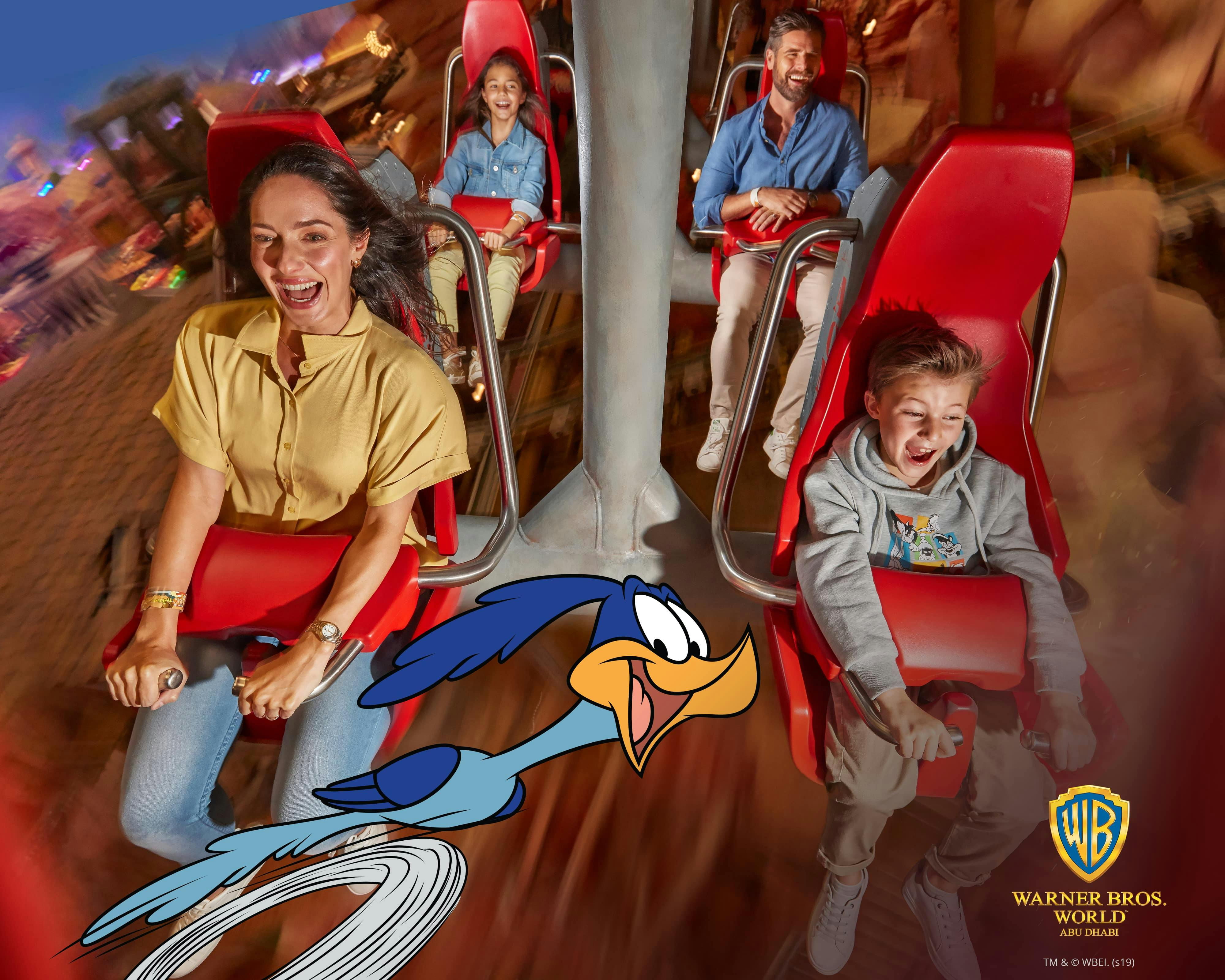 Ferrari World, Yas Waterworld, Warner Bros. World™ Abu Dhabi (2 Days Pass) Thrillark