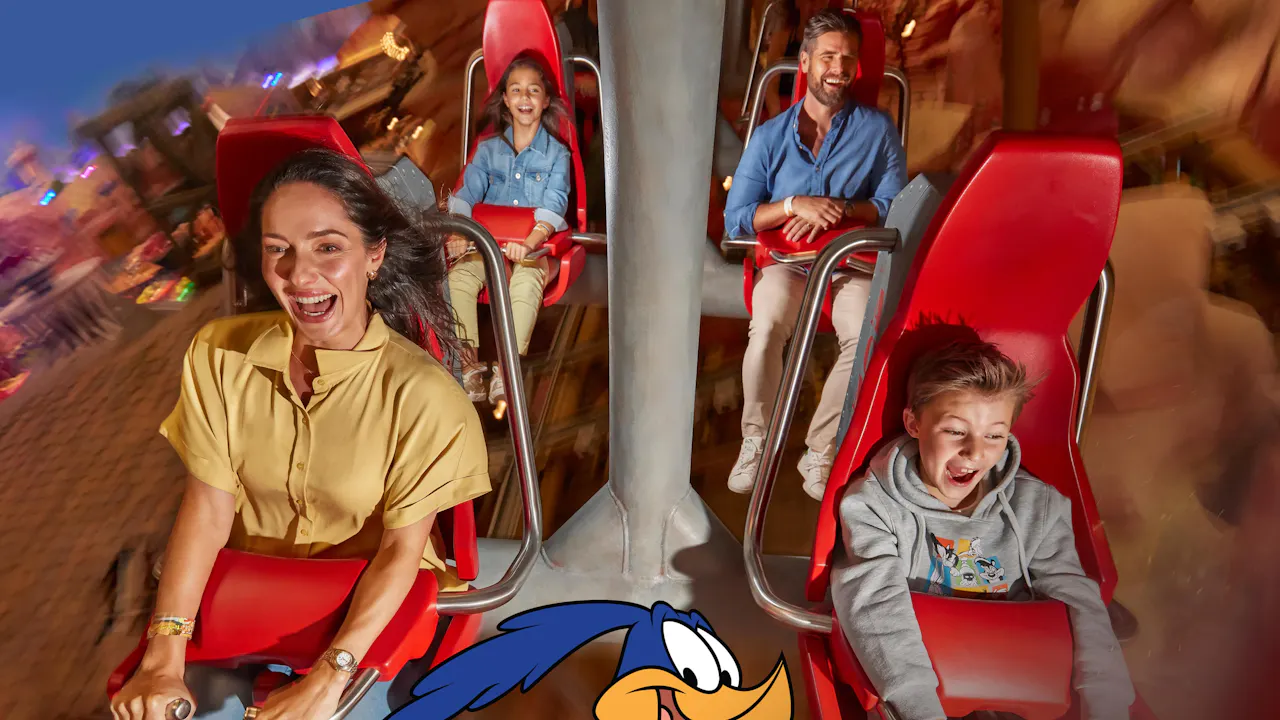 Ferrari World, Yas Waterworld, Warner Bros. World™ Abu Dhabi (2 Days Pass) Thrillark