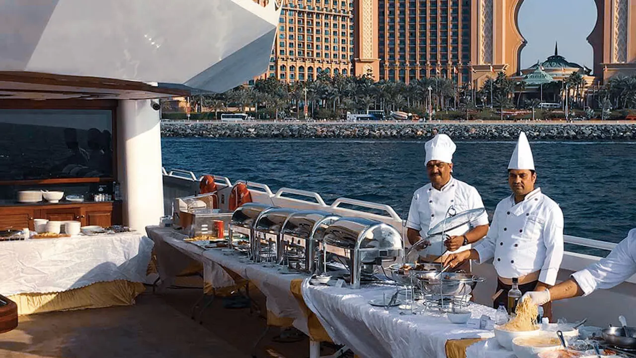 Mega Yacht Lotus Brunch Party Cruise