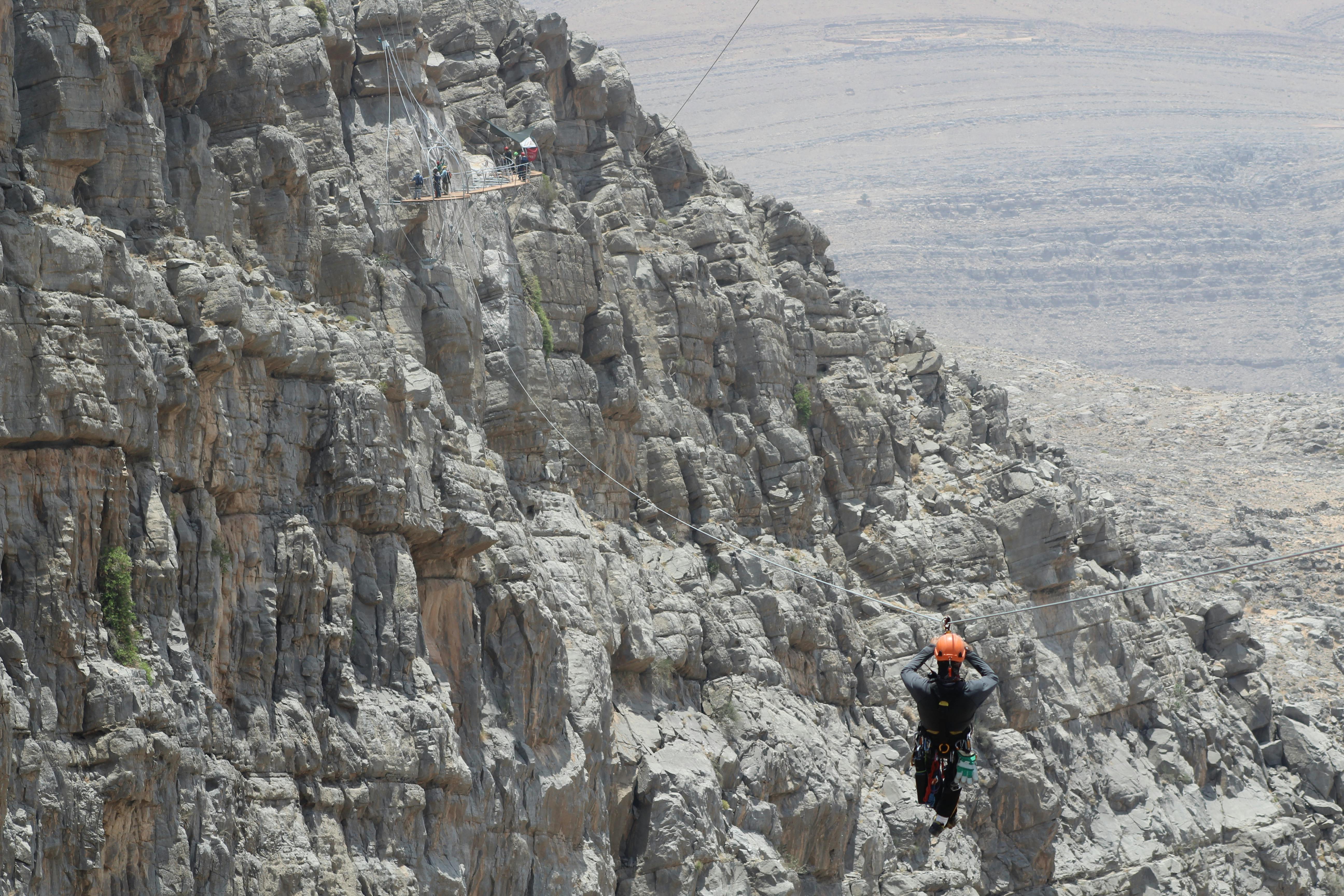 Jebel Jais Zip Line  Ticket