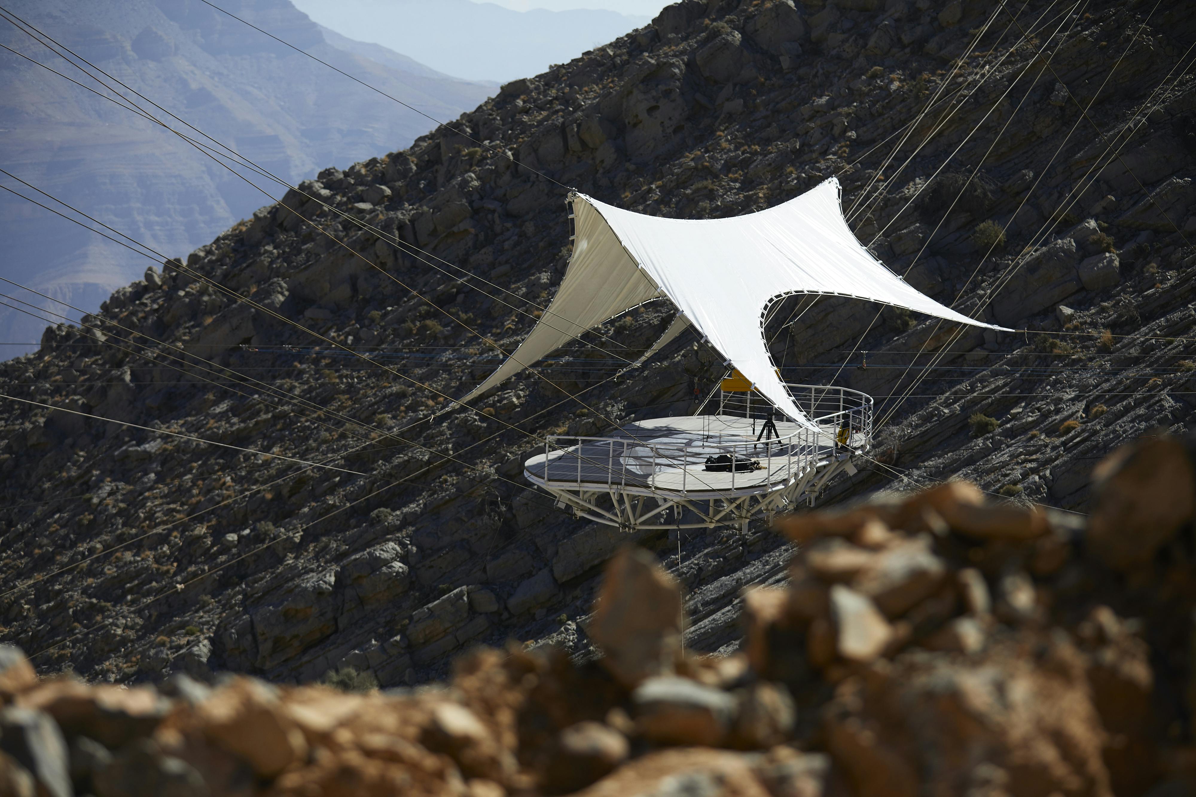 Jebel Jais Zip Line  Location