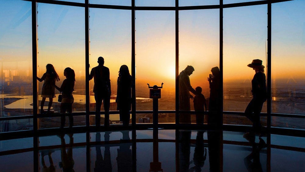 at the top burj khalifa sunrise breakfast