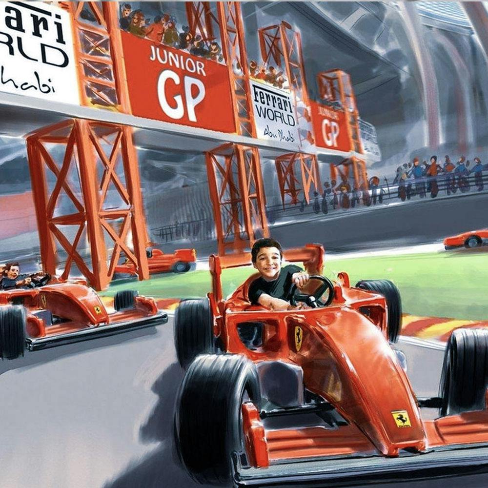 Ferrari World with Meal  Price