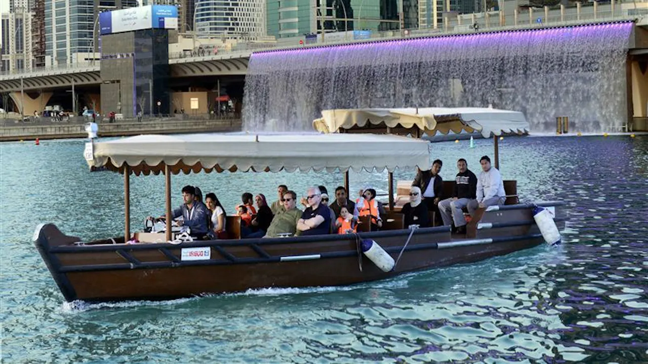 dubai canal boat ride price