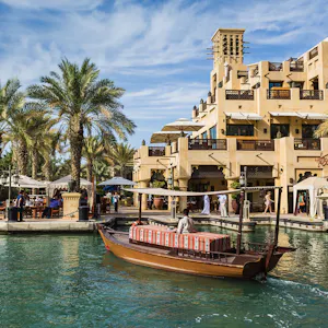 Abra Ride in the Dubai Water Canal
