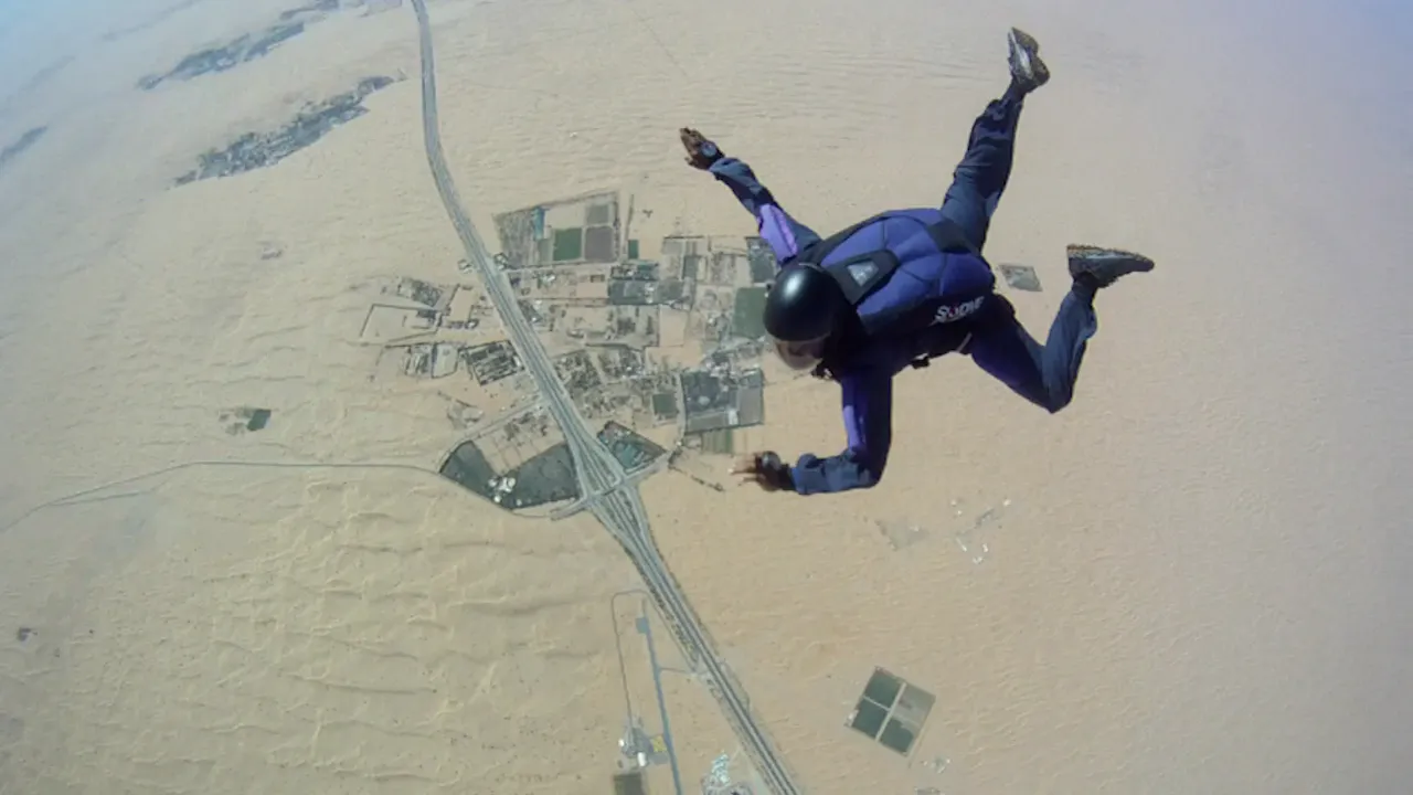 Skydive Dubai Desert Drop Zone Thrillark