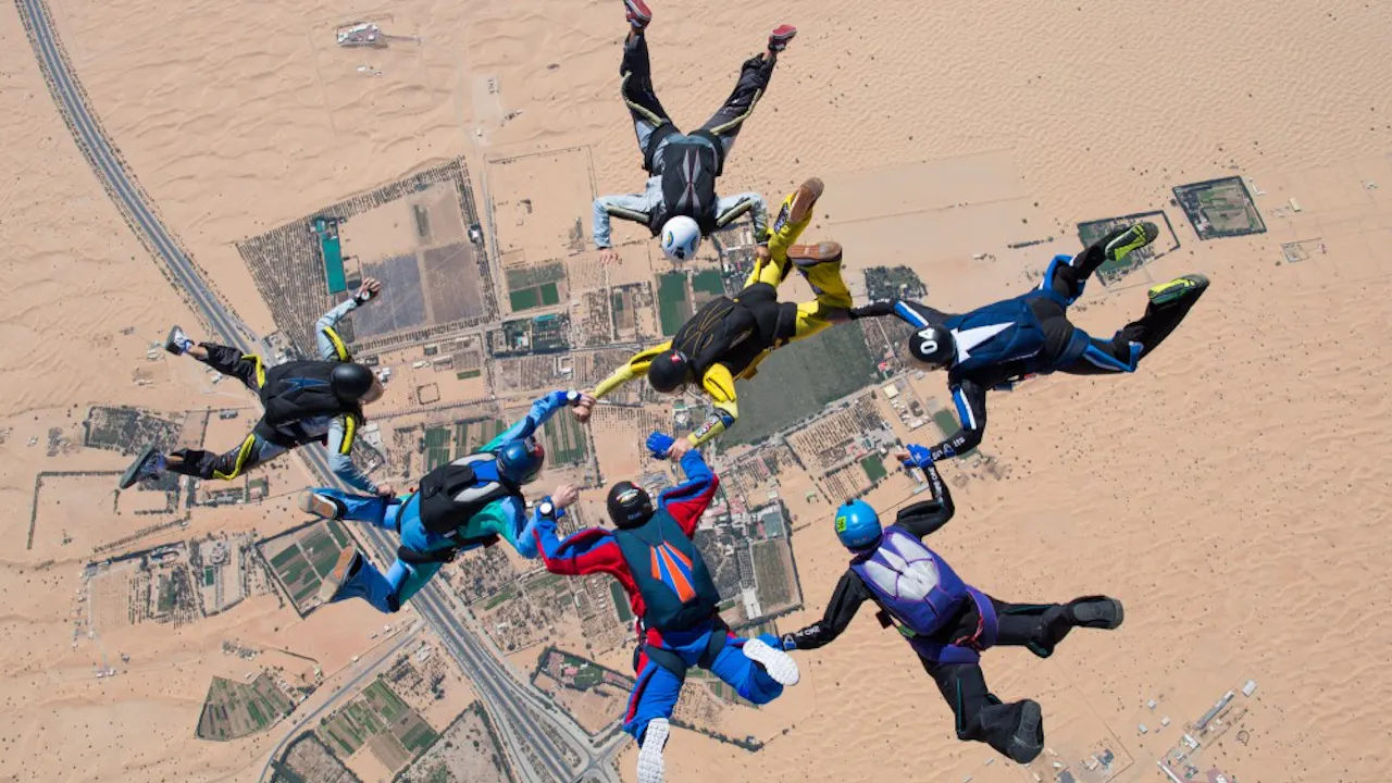 Skydive Dubai Desert Drop Zone Category