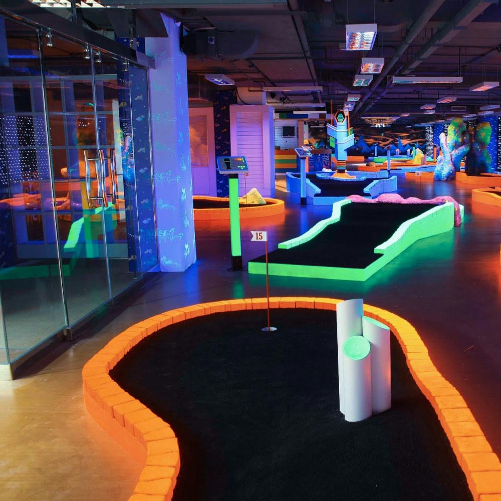Glow in the Dark Mini Golf 