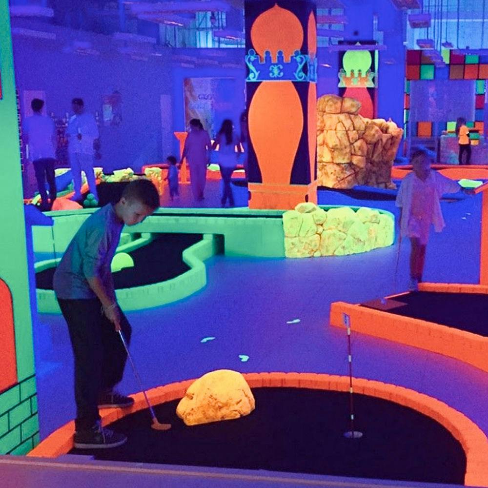 Glow in the Dark Mini Golf  Ticket