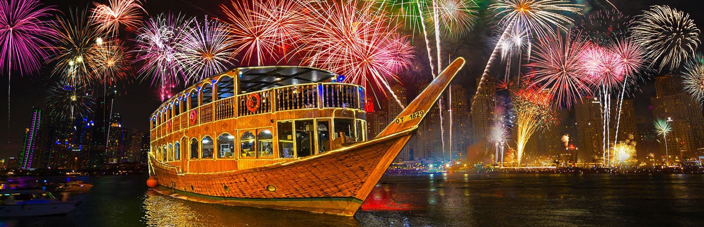 New Year Bash in Dubai Creek Location