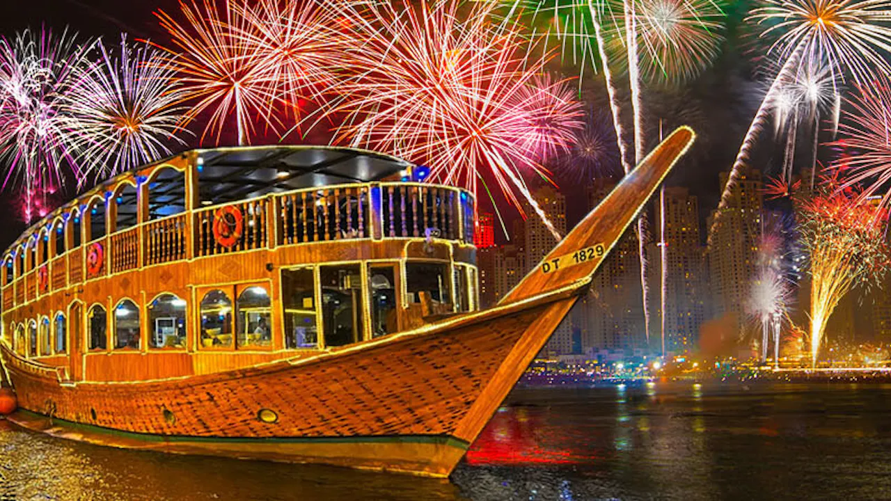 New Year Bash in Dubai Creek Location