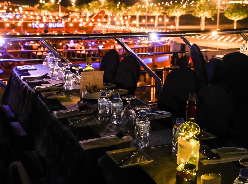 New Year's Eve Marina Dinner Dhow Cruise with International Buffet Category