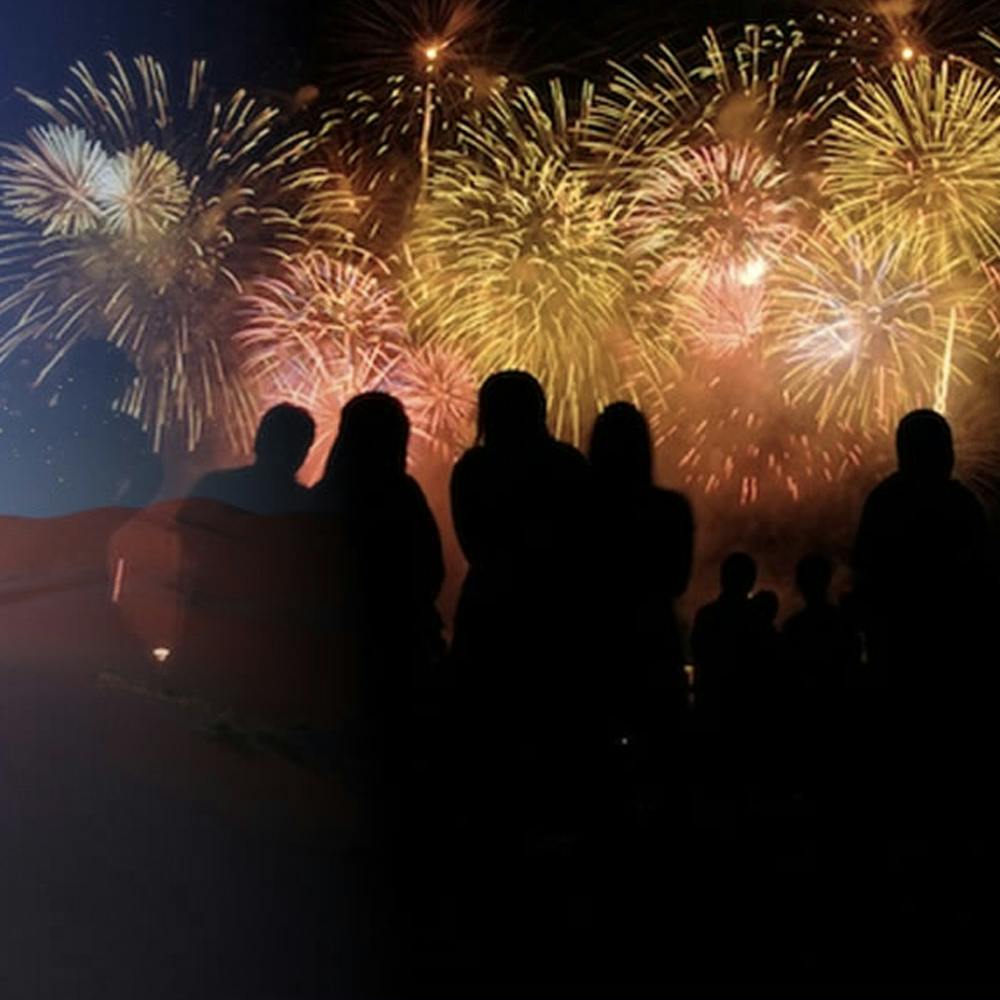 New Year Celebration in Desert  Price