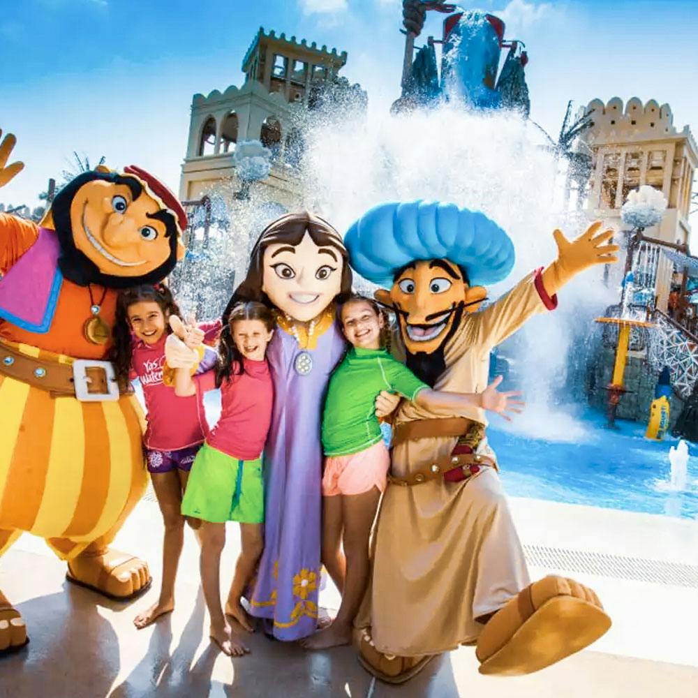 Ferrari World, Yas Waterworld, Warner Bros. World™ Abu Dhabi (3 Days Pass)  Discount