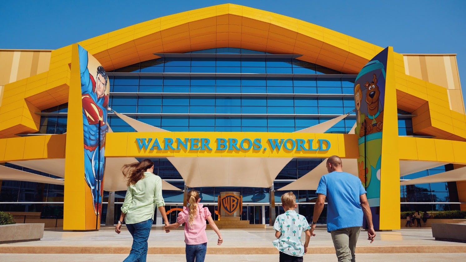 Ferrari World, Sea World, Yas Waterworld, Warner Bros. World™ (3 Days Pass)