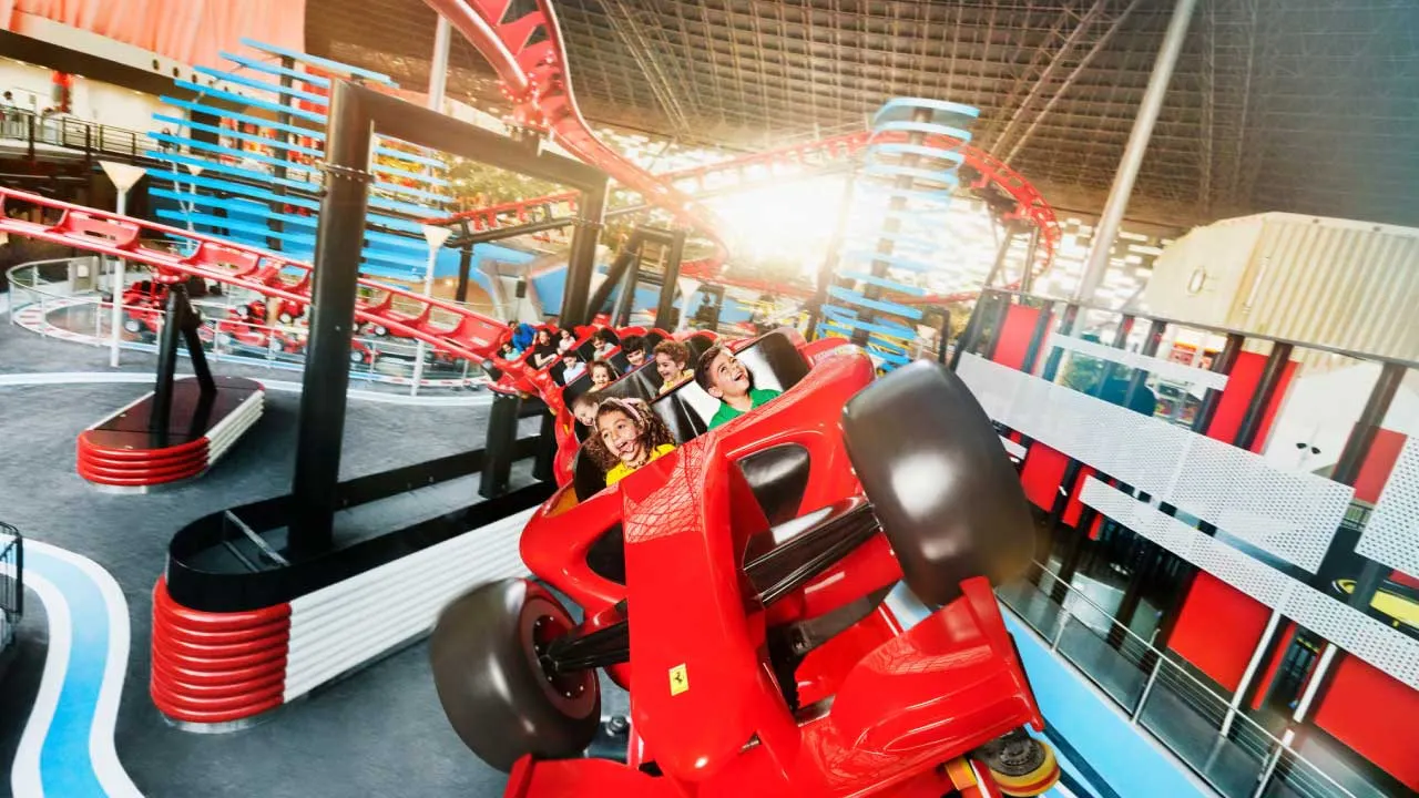 Ferrari World, Sea World, Yas Waterworld, Warner Bros. World™ (3 Days Pass) Discount