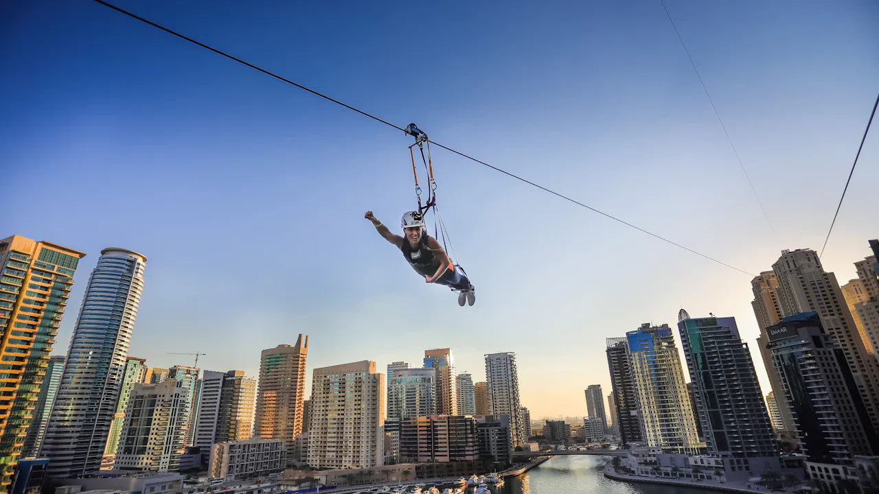 XLine Dubai Marina Zip Line Tickets with Photos & Videos Discount