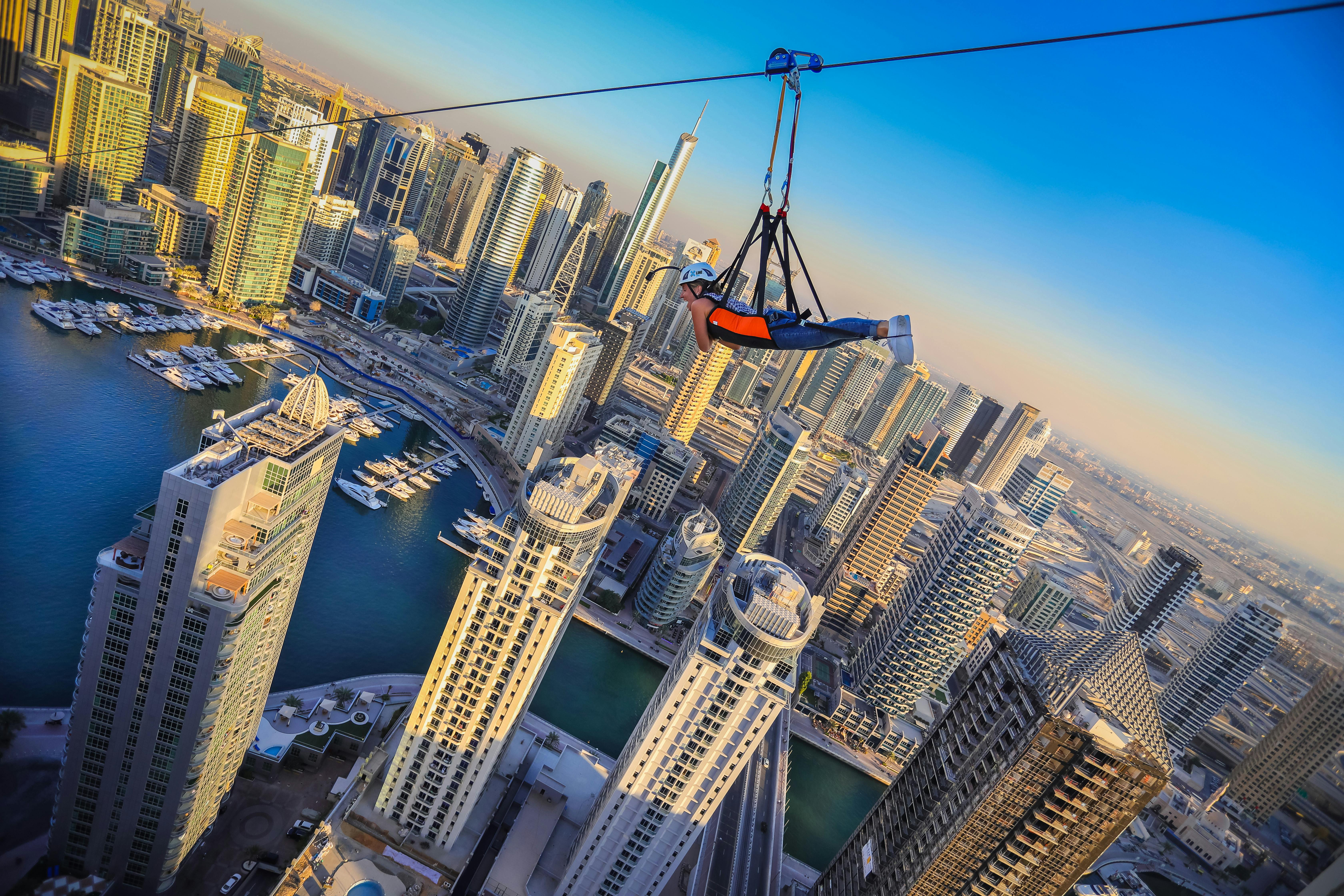 XLine Dubai Marina Zip Line Tickets with Photos & Videos Price