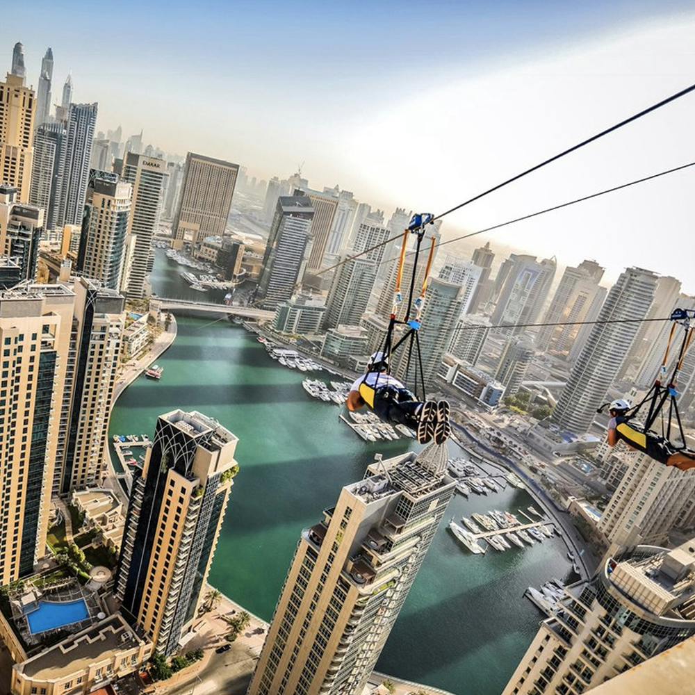 zipline dubai