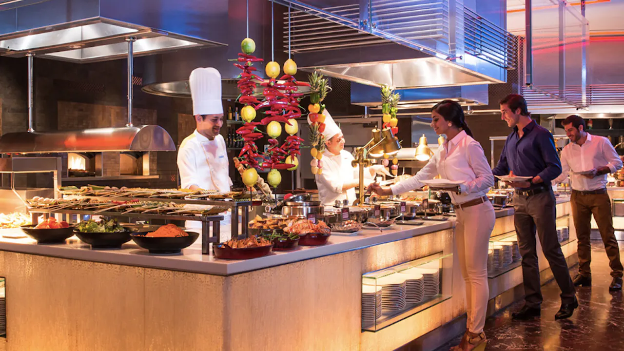Saffron Buffet Restaurant in Atlantis the Palm