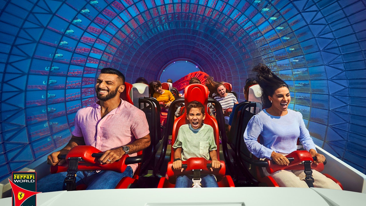 Sheikh Zayed Mosque + Ferrari World Tour Category