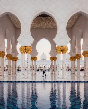 Sheikh Zayed Mosque with Ferrari World Abu Dhabi Tickets
