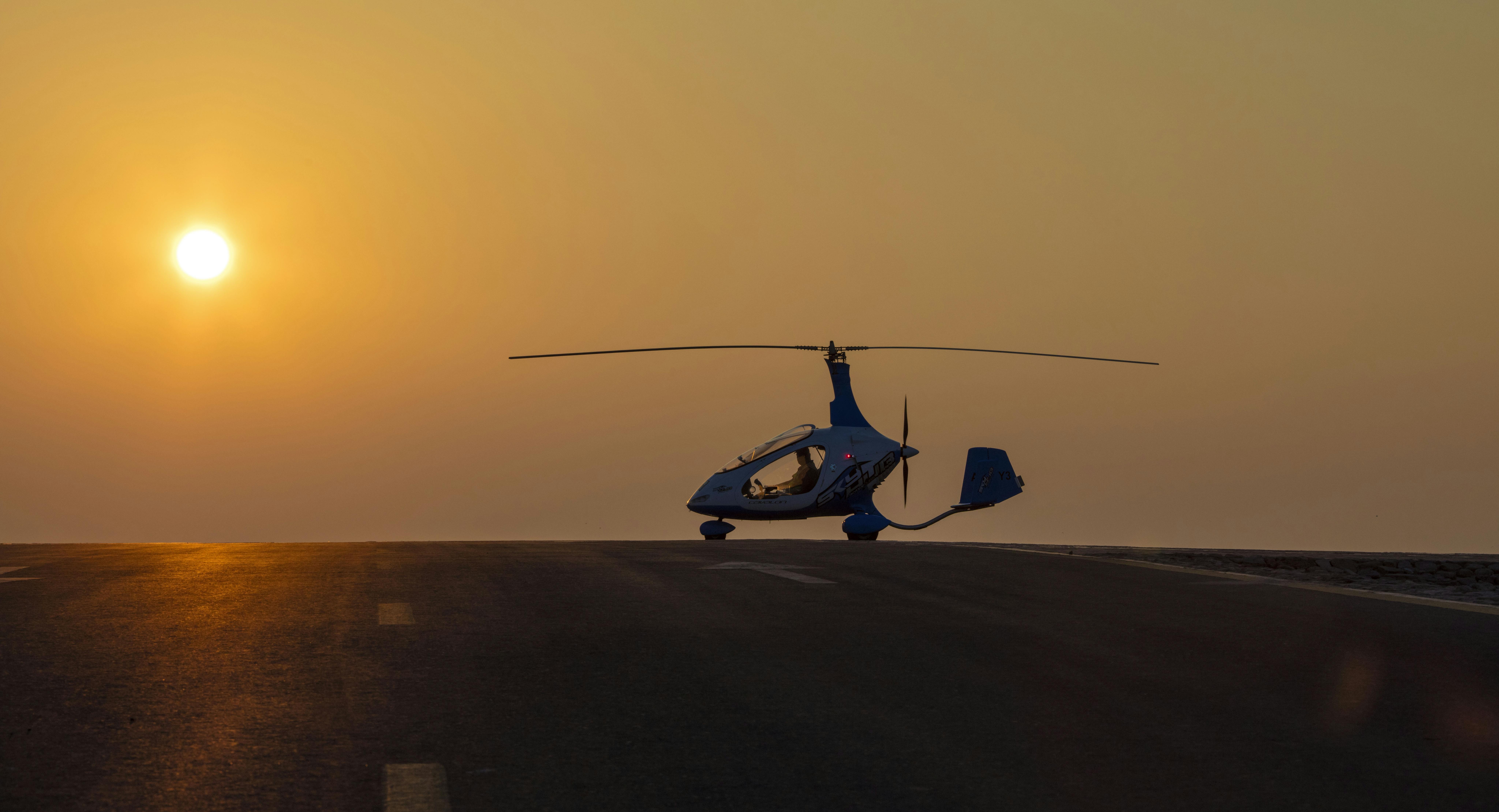 Dubai Gyrocopter Flight Tickets: 20-Min Tour over the Palm + Photos and Video Location